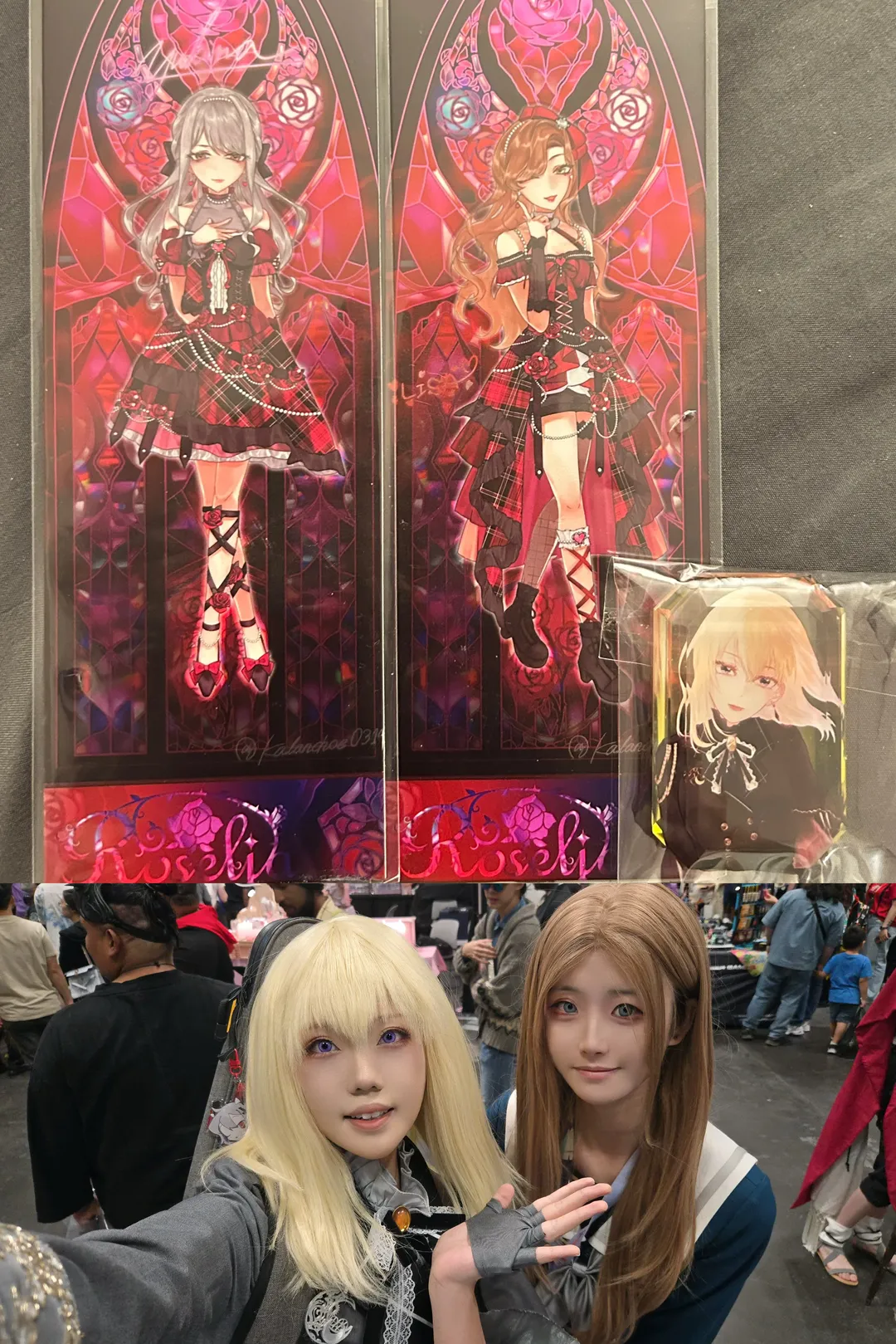 Anime convention, Girl band, Running a booth, Anon cosplay, Soyo cosplay - Image 5