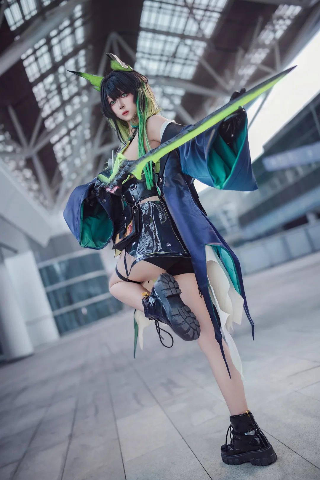 明日方舟, cosplay摄影, 凯尔希cos, 明日方舟七周年, cp32漫展 - 第1张