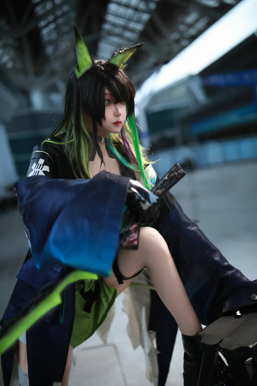 明日方舟, cosplay摄影, 凯尔希cos, 明日方舟七周年, cp32漫展 - 第2张