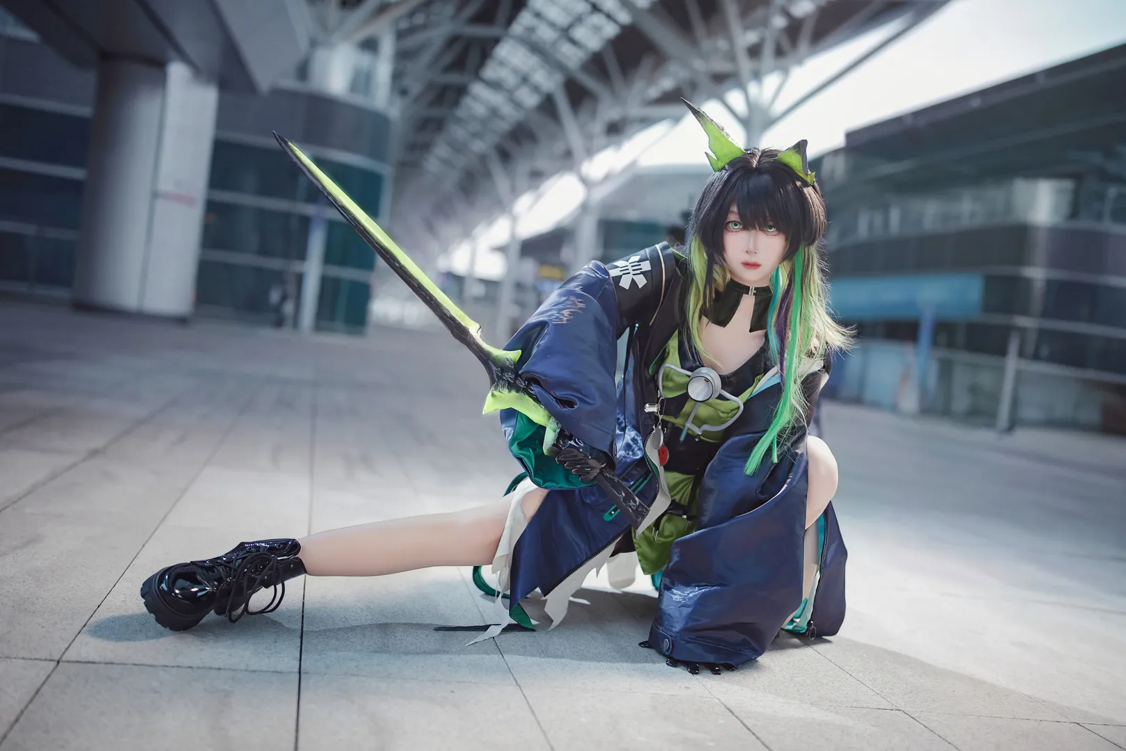 明日方舟, cosplay摄影, 凯尔希cos, 明日方舟七周年, cp32漫展