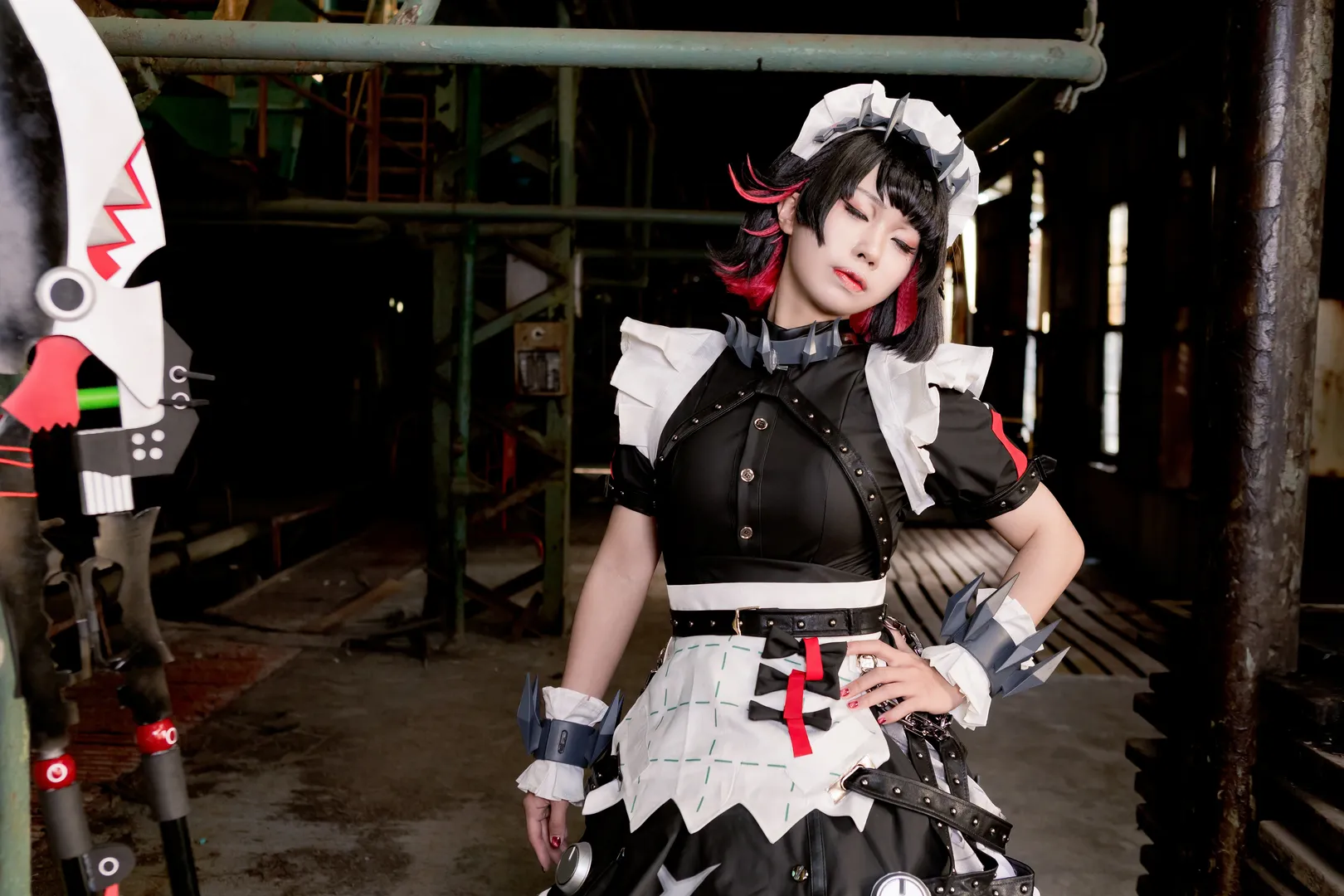 絕區零, cosplay, 艾蓮喬cos, 鯊魚妹, 廢土風攝影 - 第15張