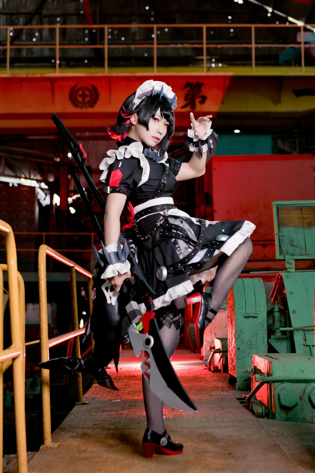 绝区零, cosplay, 艾莲乔cos, 鲨鱼妹, 废土风摄影