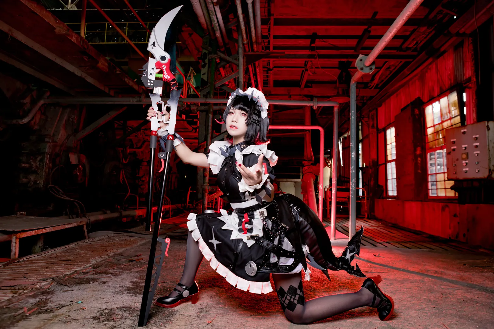 絕區零, cosplay, 艾蓮喬cos, 鯊魚妹, 廢土風攝影 - 第3張