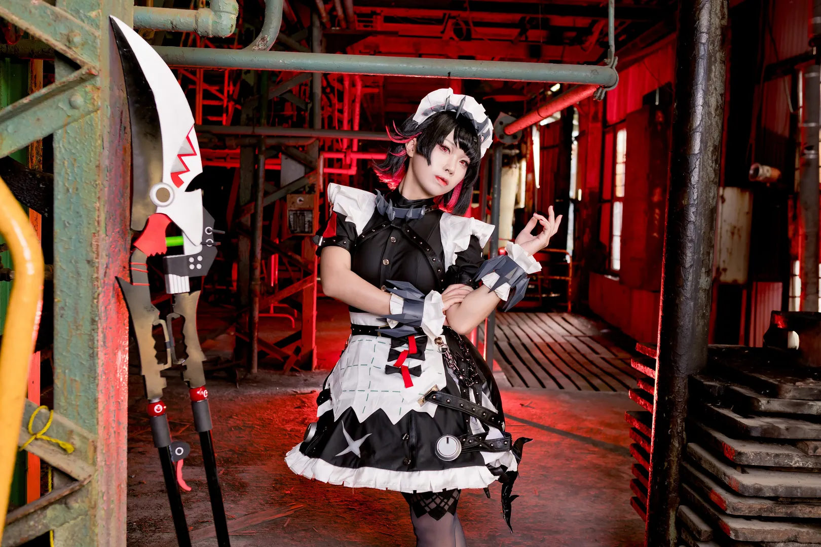 絕區零, cosplay, 艾蓮喬cos, 鯊魚妹, 廢土風攝影 - 第6張