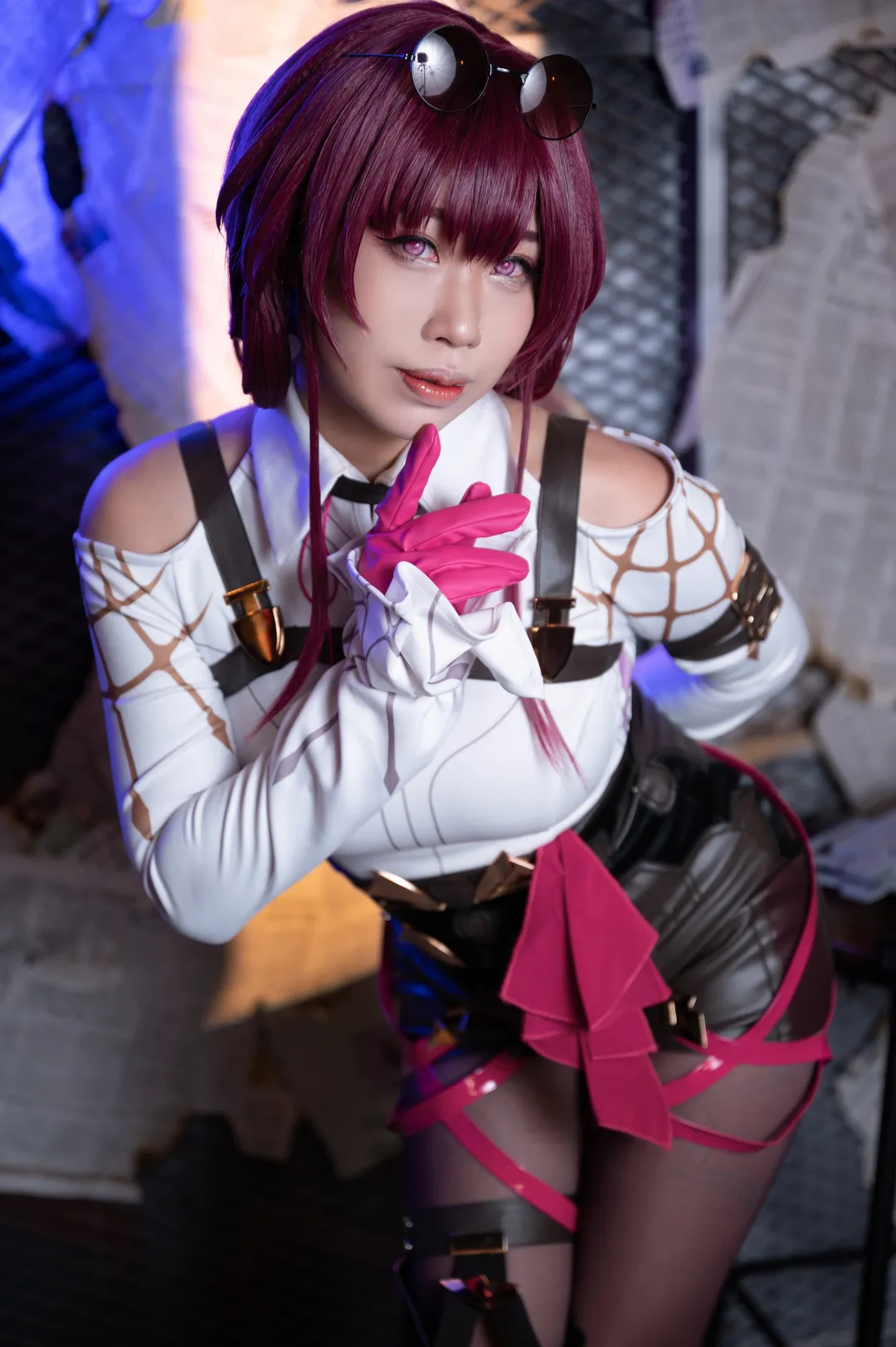 Honkai: Star Rail, Kafka cosplay, Cosplay photography, Anime-style fashion, Honkai: Star Rail cosplay - Image 10
