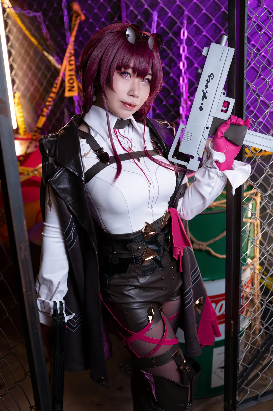 Honkai: Star Rail, Kafka cosplay, Cosplay photography, Anime-style fashion, Honkai: Star Rail cosplay - Image 6