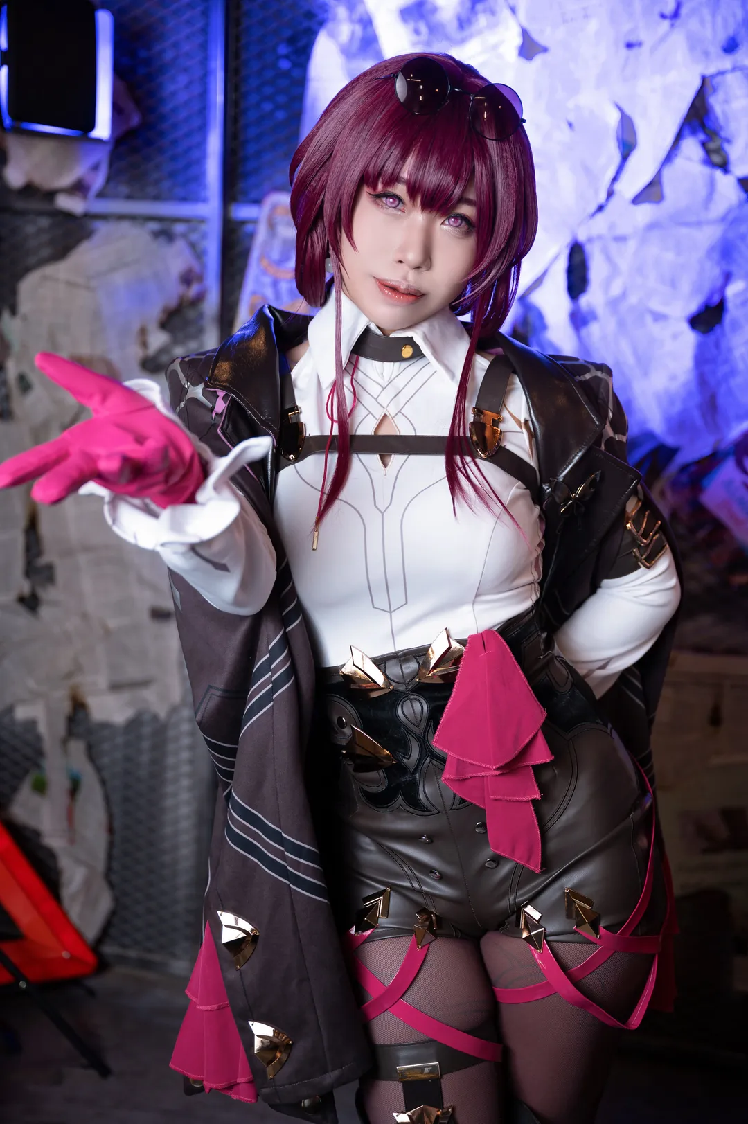 Honkai: Star Rail, Kafka cosplay, Cosplay photography, Anime-style fashion, Honkai: Star Rail cosplay - Image 8