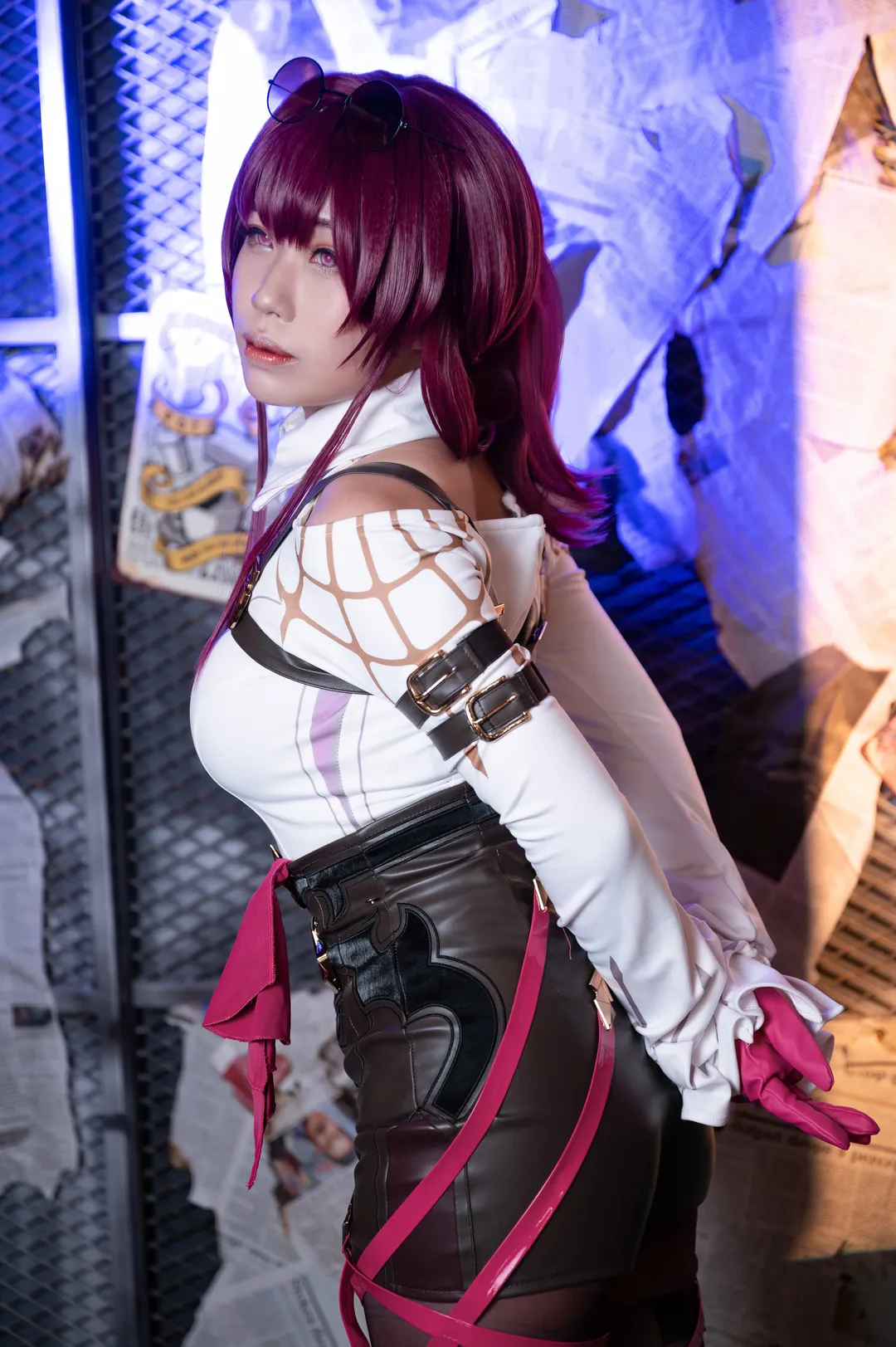 Honkai: Star Rail, Kafka cosplay, Cosplay photography, Anime-style fashion, Honkai: Star Rail cosplay - Image 9