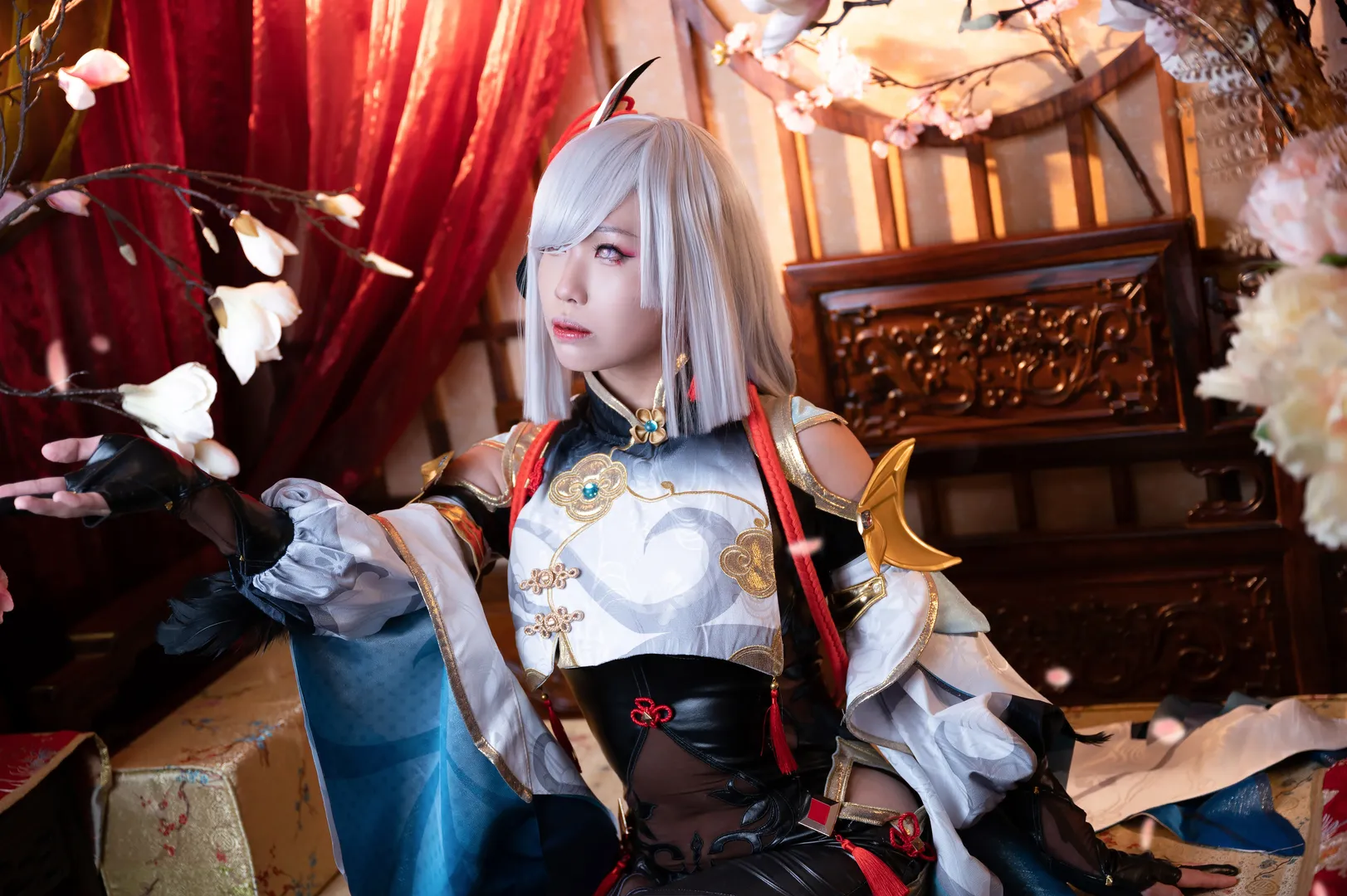 原神, 申鹤cos, cosplay摄影, 国风Cosplay, 原神申鹤 - 第6张