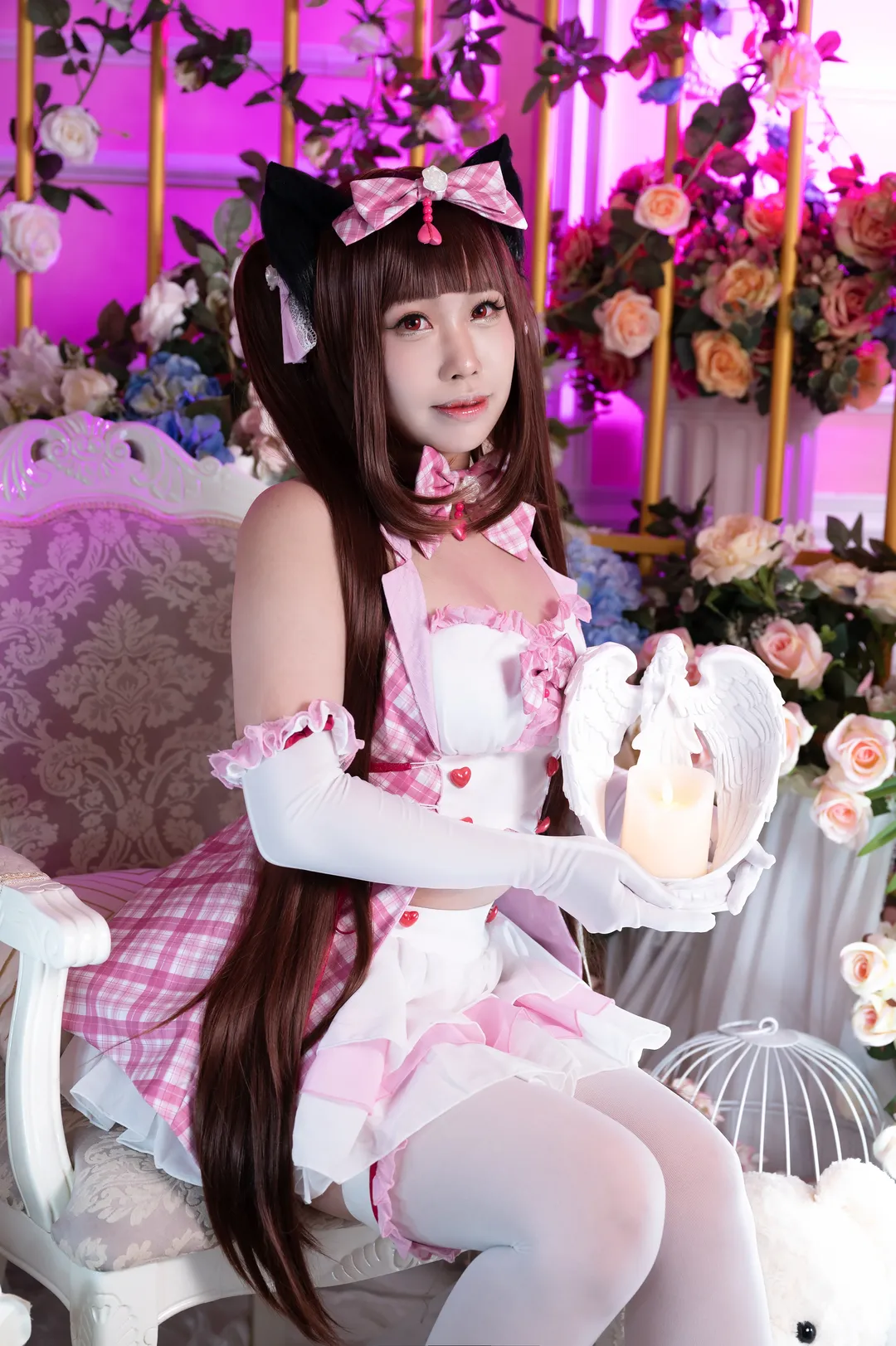 cosplay攝影, 白絲cos, 巧克力cos, 貓娘樂園, 貓耳娘 - 第10張