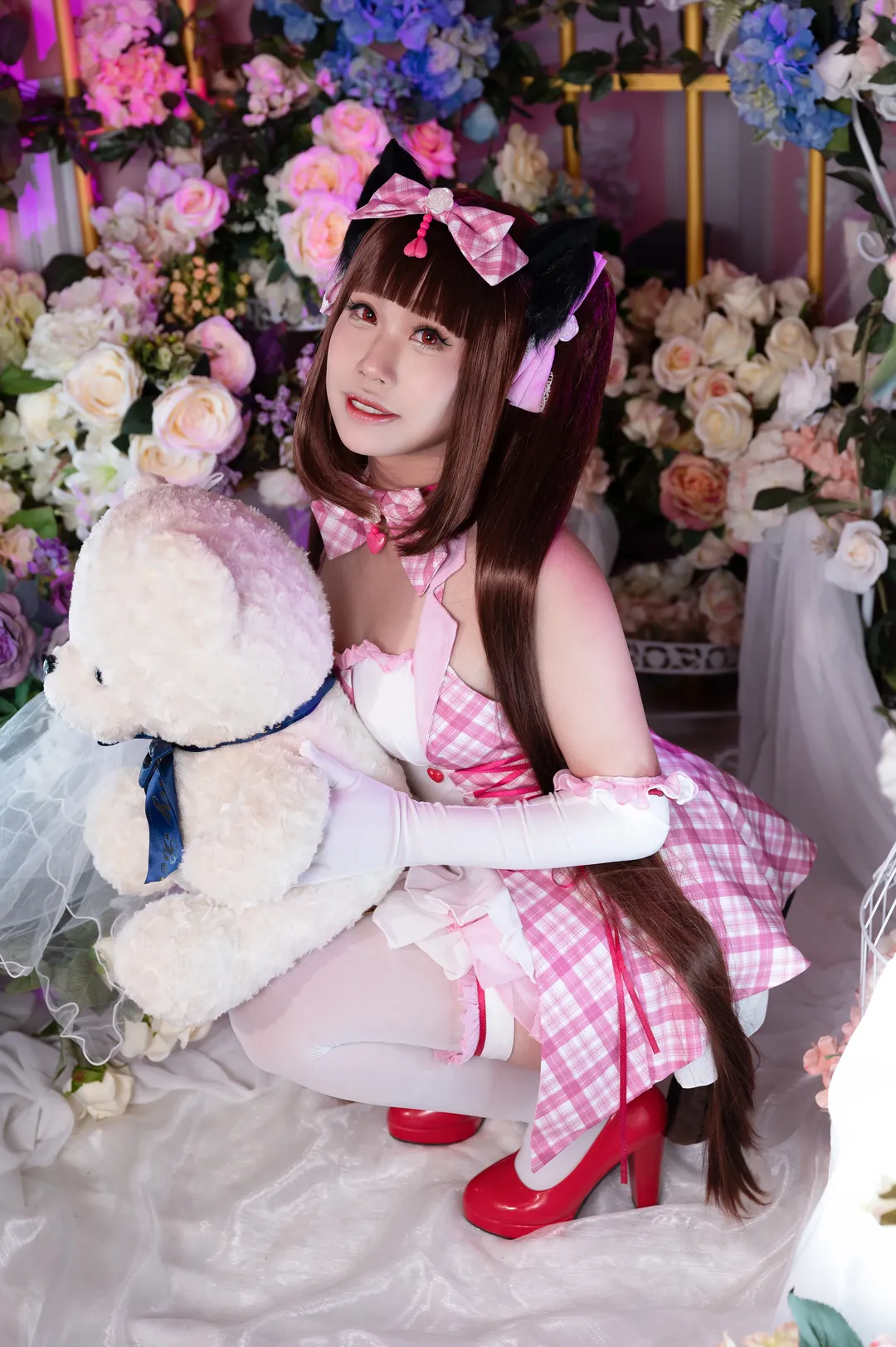 cosplay攝影, 白絲cos, 巧克力cos, 貓娘樂園, 貓耳娘 - 第5張