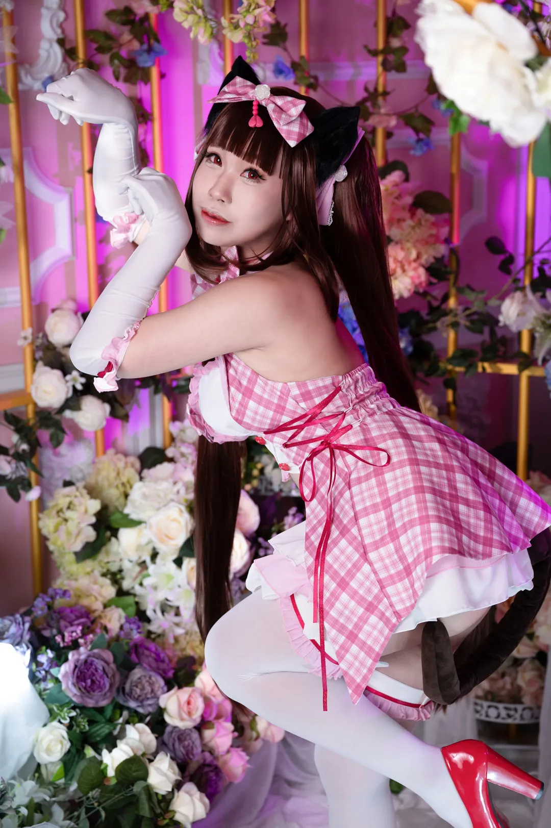 cosplay攝影, 白絲cos, 巧克力cos, 貓娘樂園, 貓耳娘 - 第7張