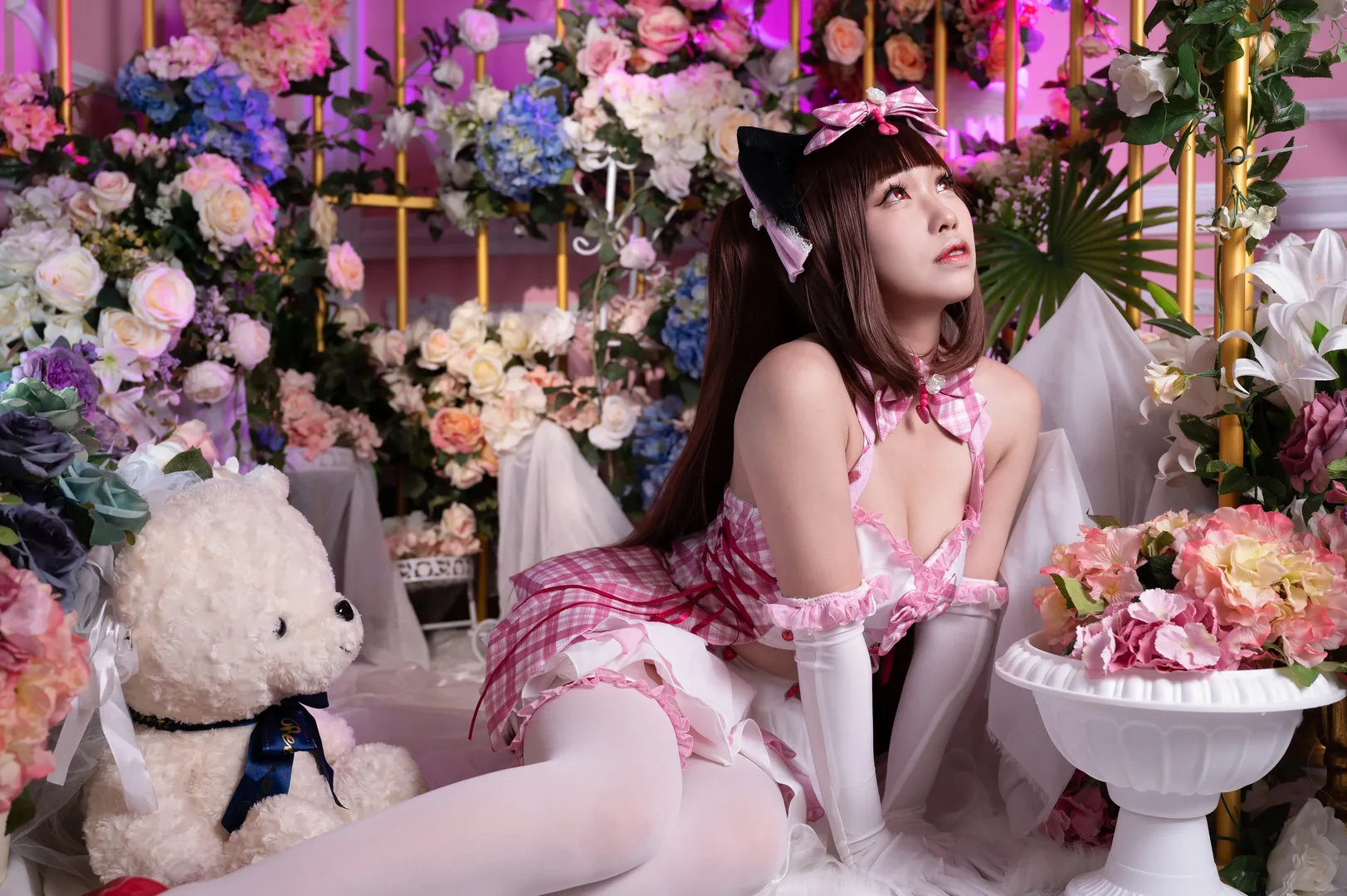 cosplay攝影, 白絲cos, 巧克力cos, 貓娘樂園, 貓耳娘 - 第8張