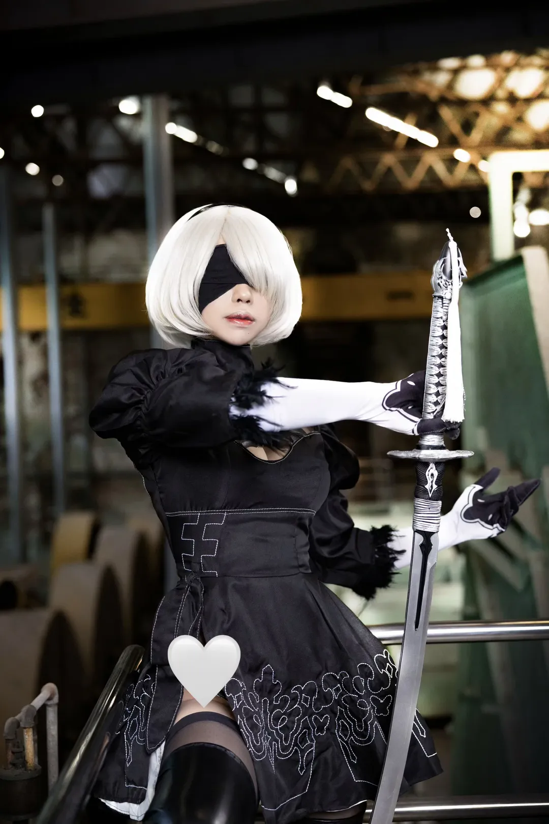 二次元, 工业风, 尼尔机械纪元, cosplay摄影, 2Bcos - 第1张