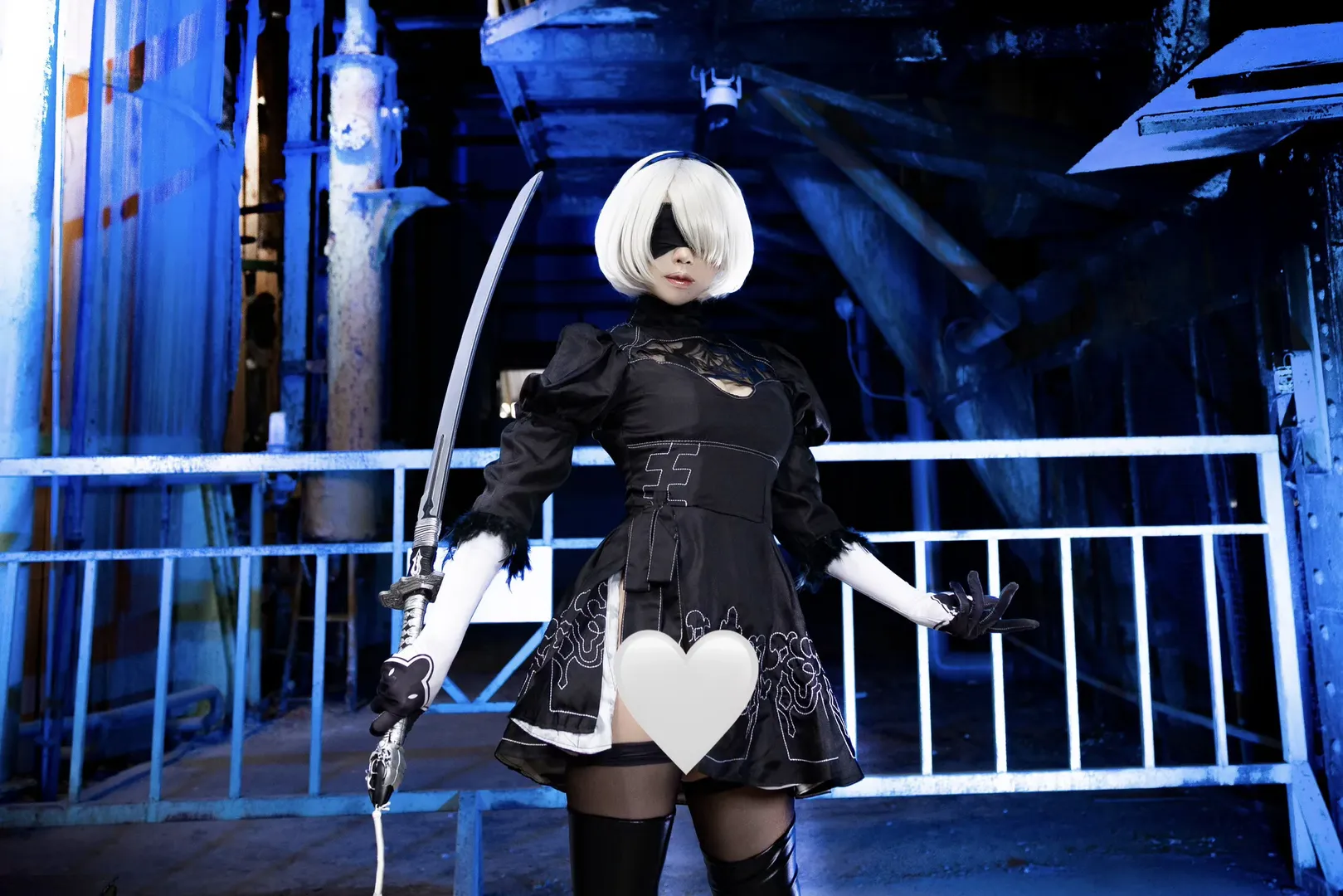 二次元, 工业风, 尼尔机械纪元, cosplay摄影, 2Bcos - 第9张