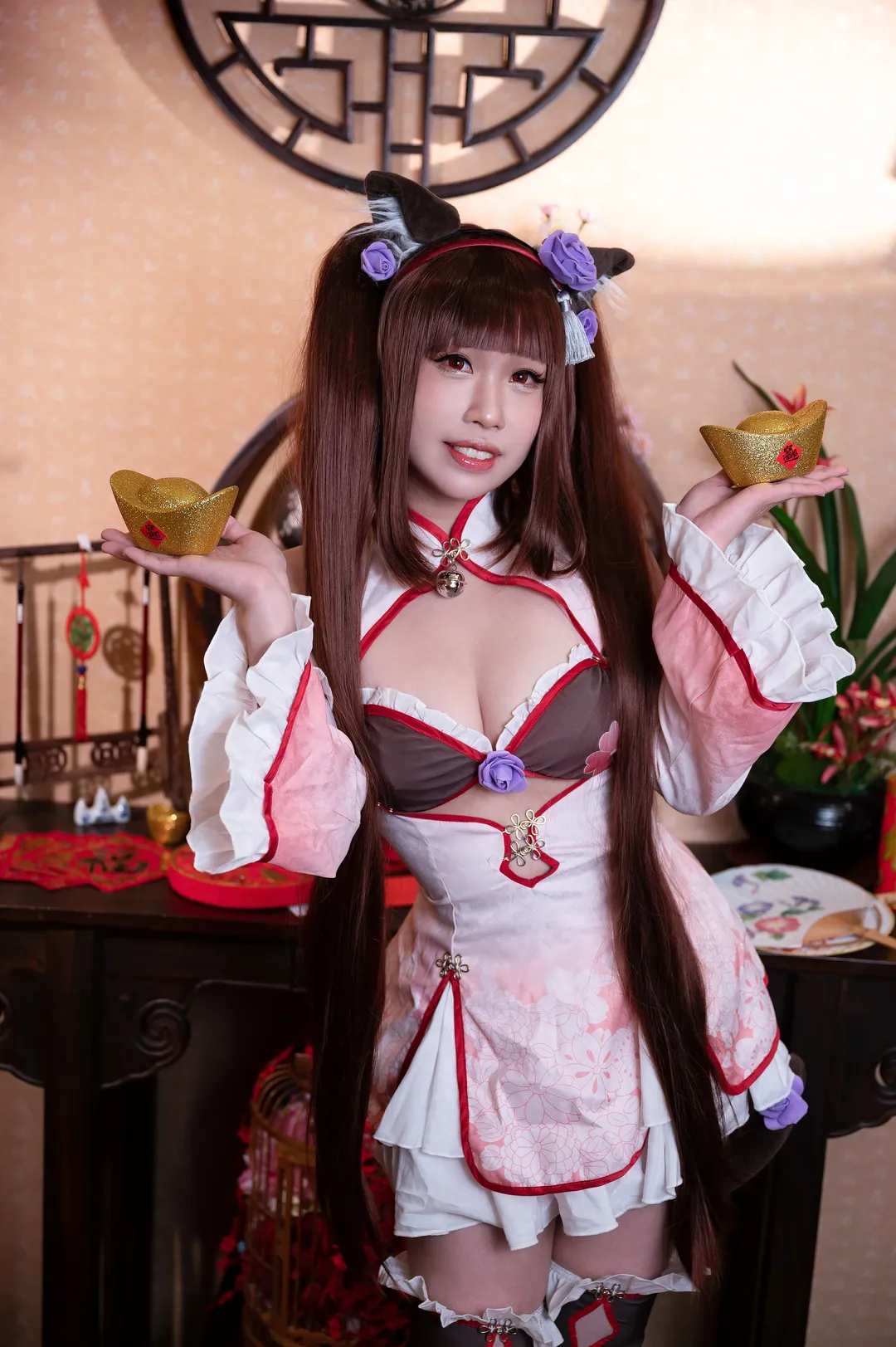 兽耳娘, 巧克力cos, 猫娘乐园, 丝袜, 中式新年 - 第11张