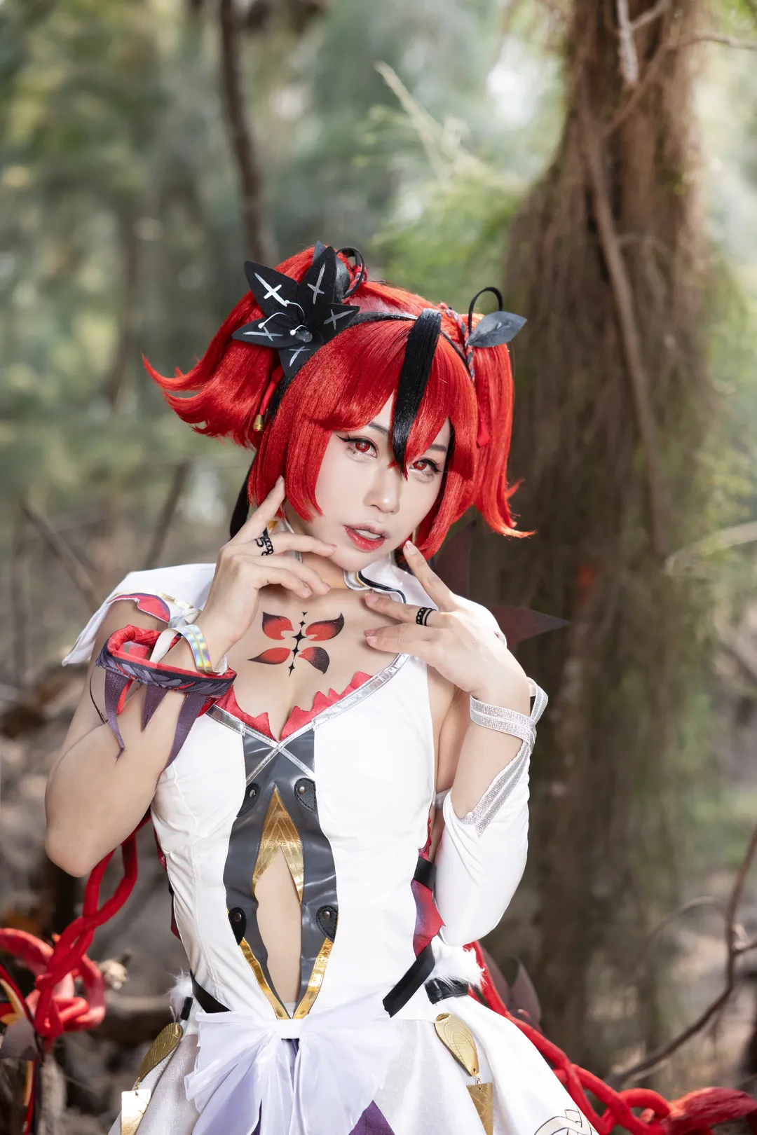 鳴潮, cosplay, 白絲穿搭, 椿cos, wutheringwaves - 第1張