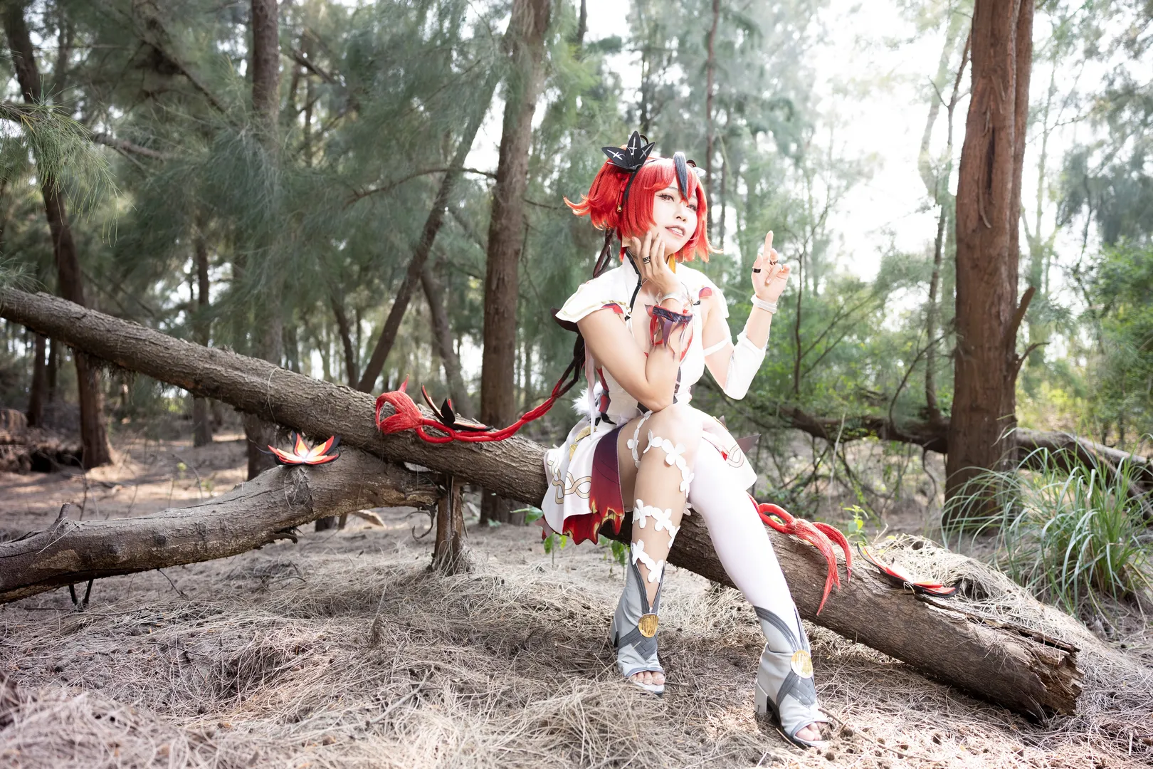 鳴潮, cosplay, 白絲穿搭, 椿cos, wutheringwaves - 第10張