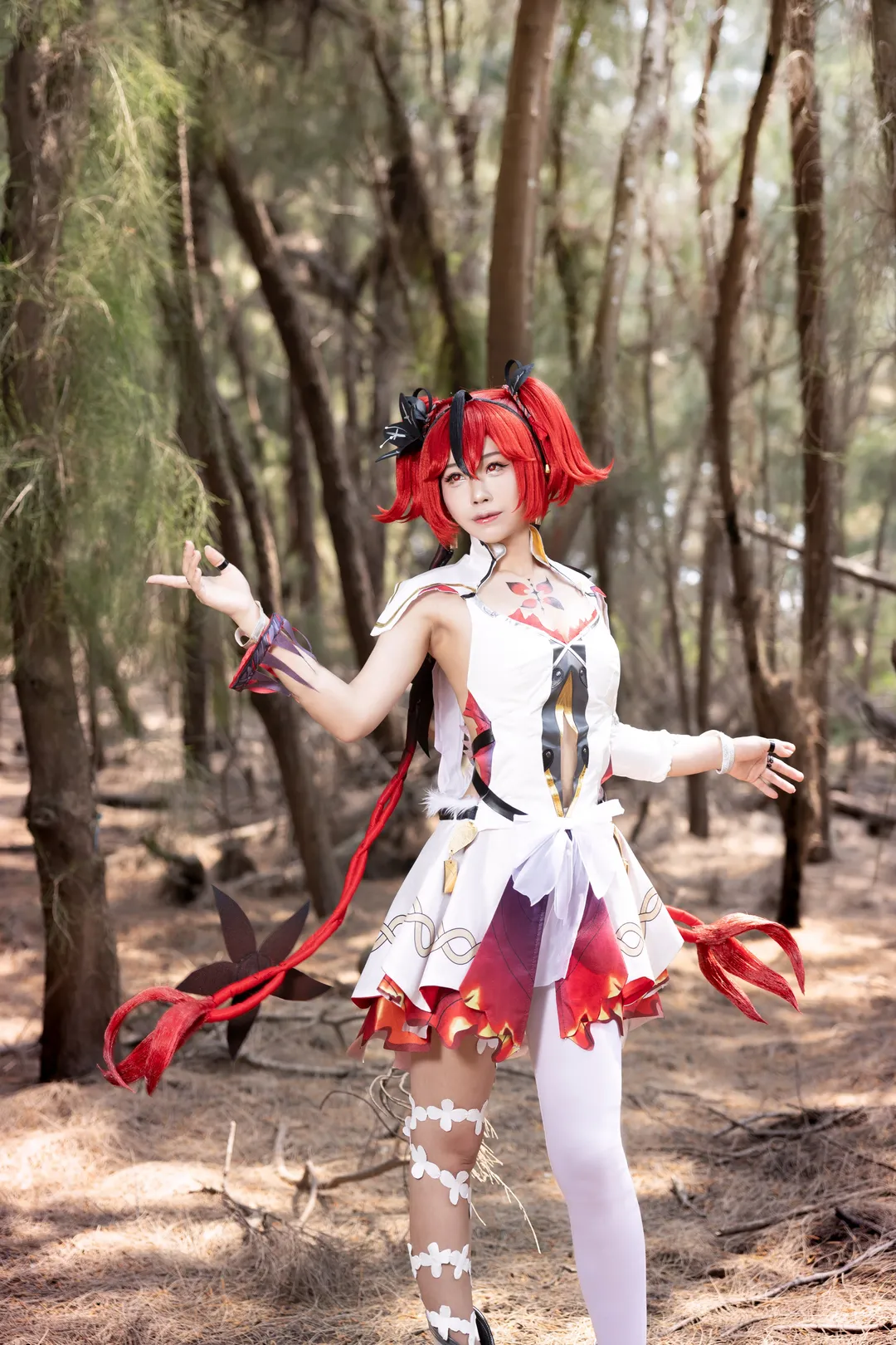 鳴潮, cosplay, 白絲穿搭, 椿cos, wutheringwaves - 第14張