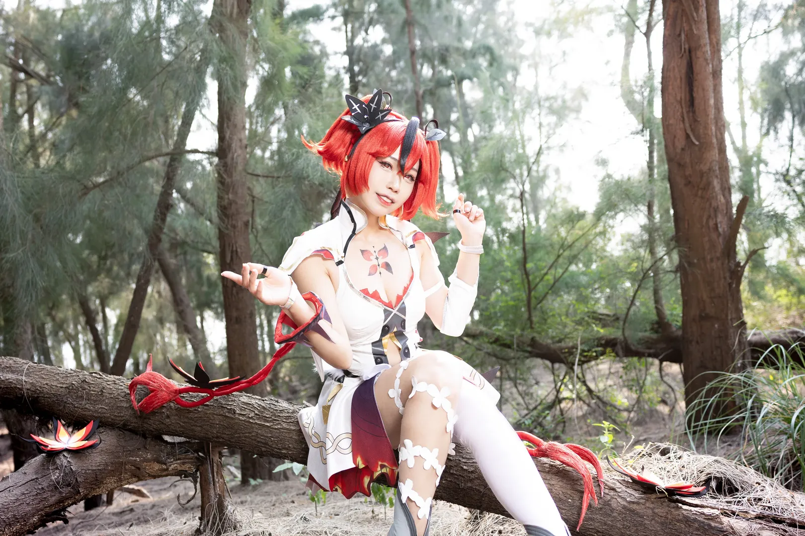 鳴潮, cosplay, 白絲穿搭, 椿cos, wutheringwaves - 第15張