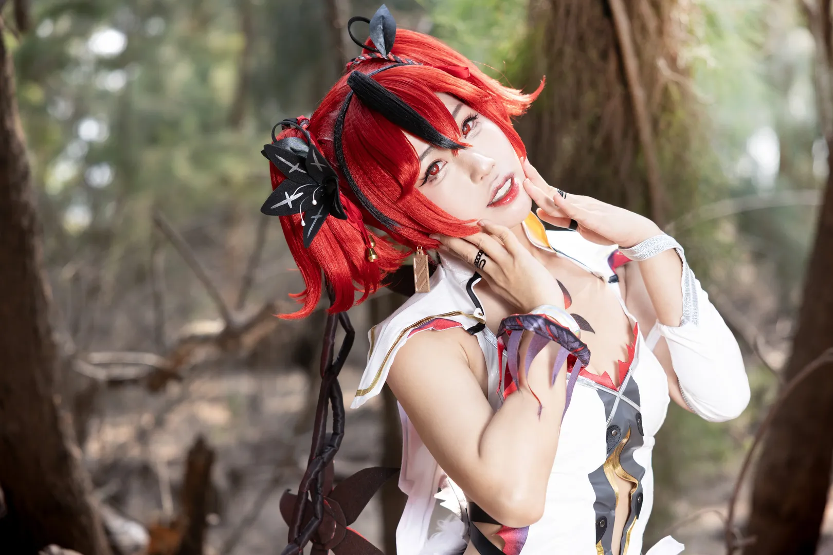 鳴潮, cosplay, 白絲穿搭, 椿cos, wutheringwaves - 第3張