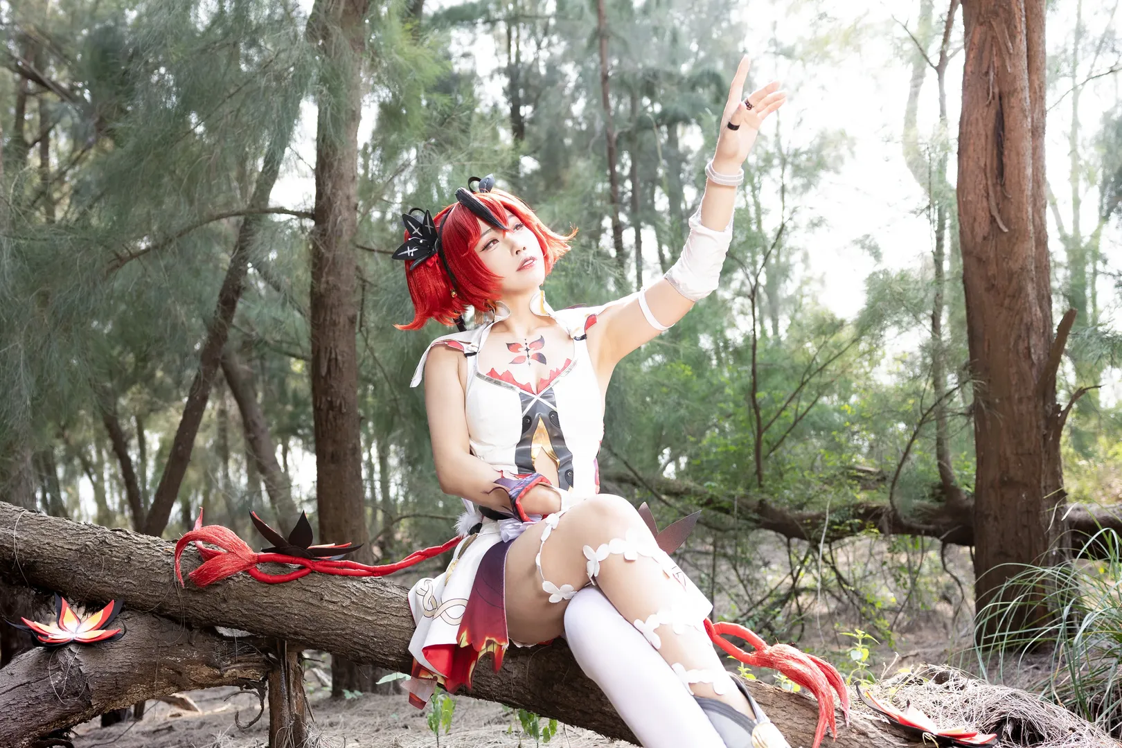 鳴潮, cosplay, 白絲穿搭, 椿cos, wutheringwaves - 第6張