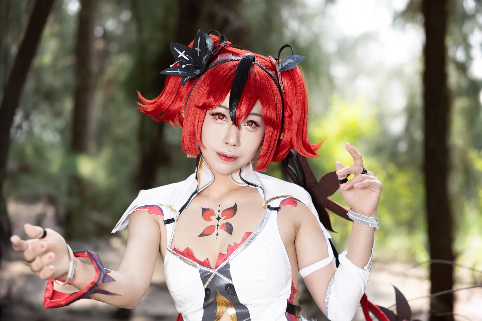 鳴潮, cosplay, 白絲穿搭, 椿cos, wutheringwaves - 第7張
