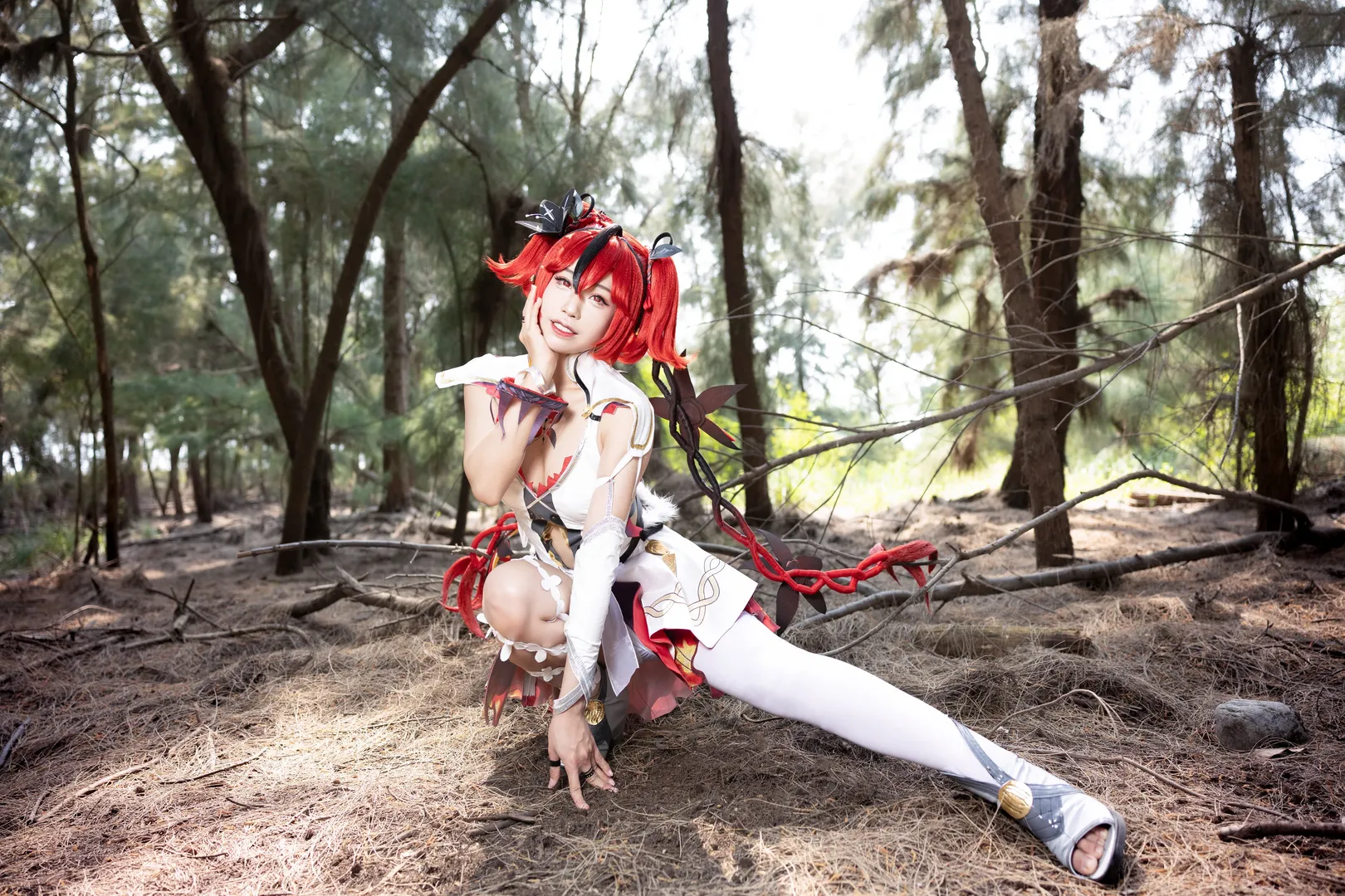 鳴潮, cosplay, 白絲穿搭, 椿cos, wutheringwaves - 第8張