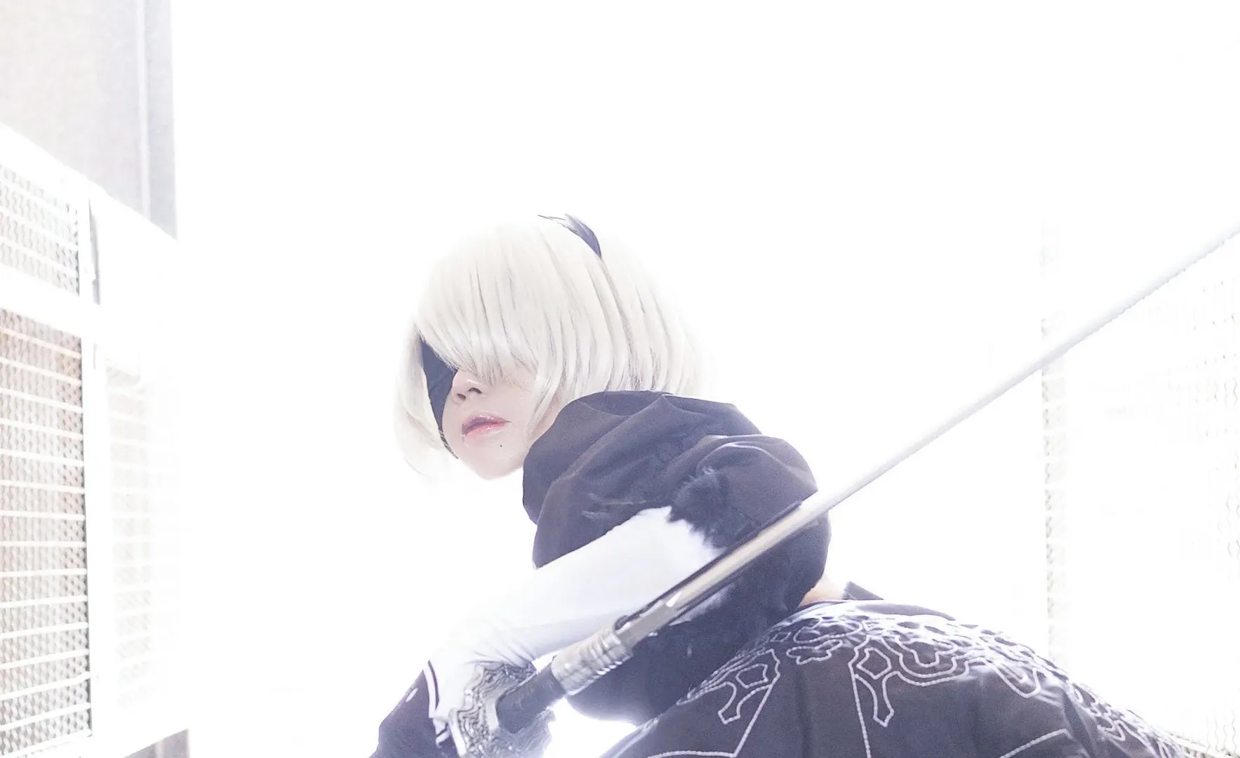 コスプレ, ニーア オートマタ, 黒ストッキング, 2Bコスプレ, 2Bコスプレ - 7枚目