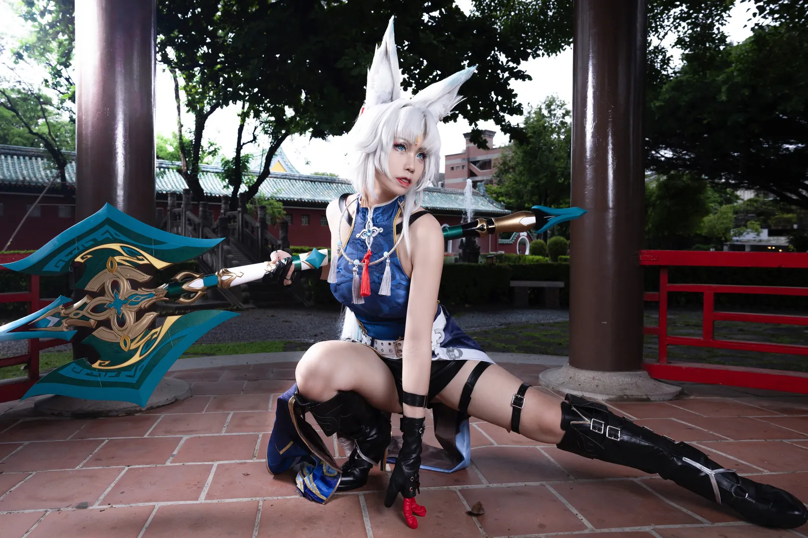 崩壊：スターレイル, ヒショウ コスプレ, コスプレ撮影, 獣耳, 武器小道具 - 12枚目