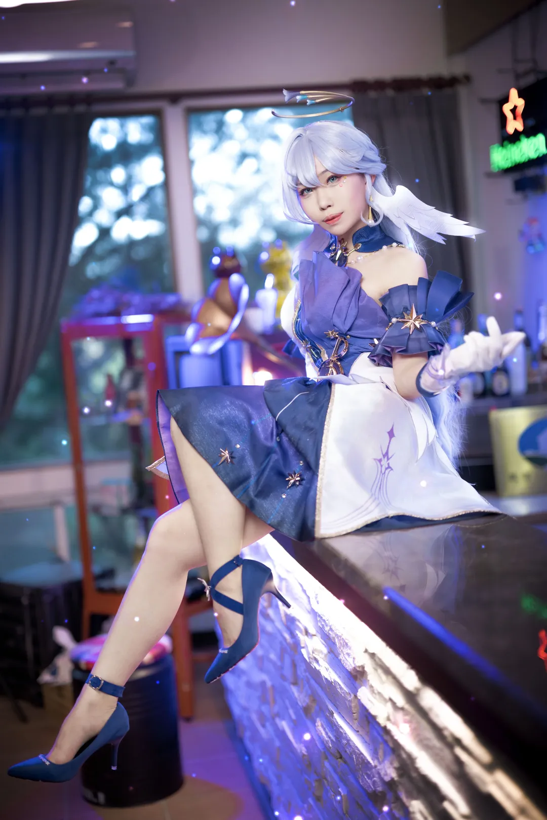 角色扮演, 崩坏星穹铁道, 知更鸟cos, cosplay摄影, 高跟鞋