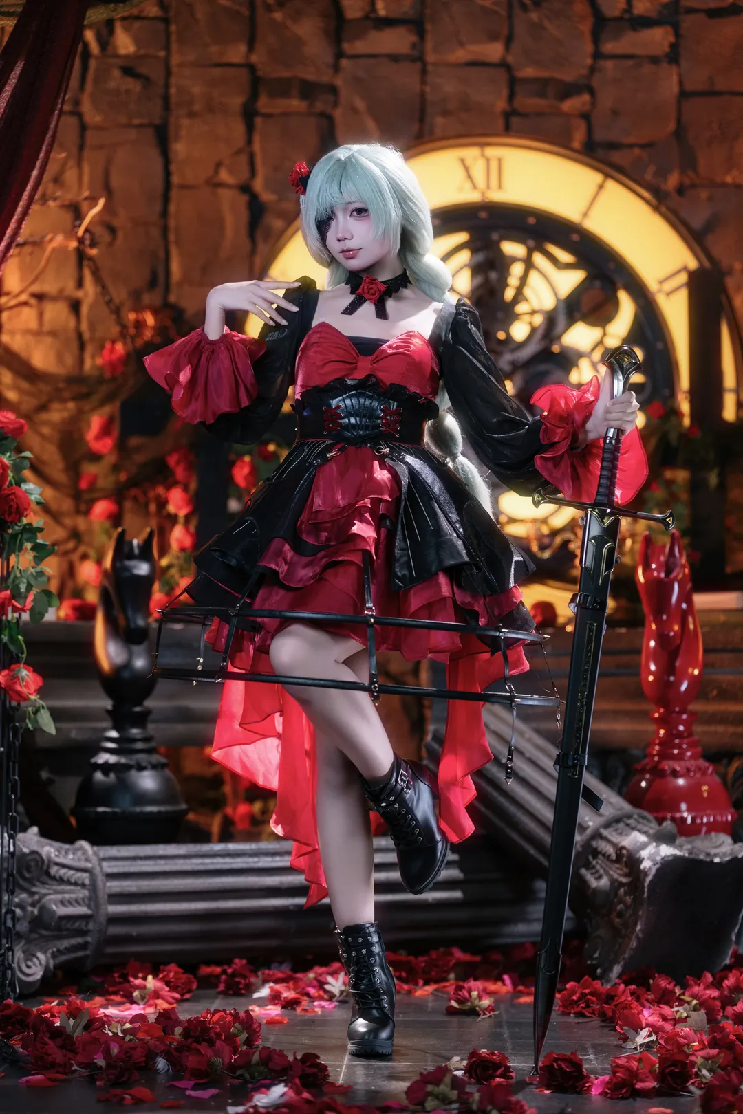 鳴潮, フローヴァ コスプレ, ポートレート, コスプレ撮影, 黄昏物語 - 4枚目