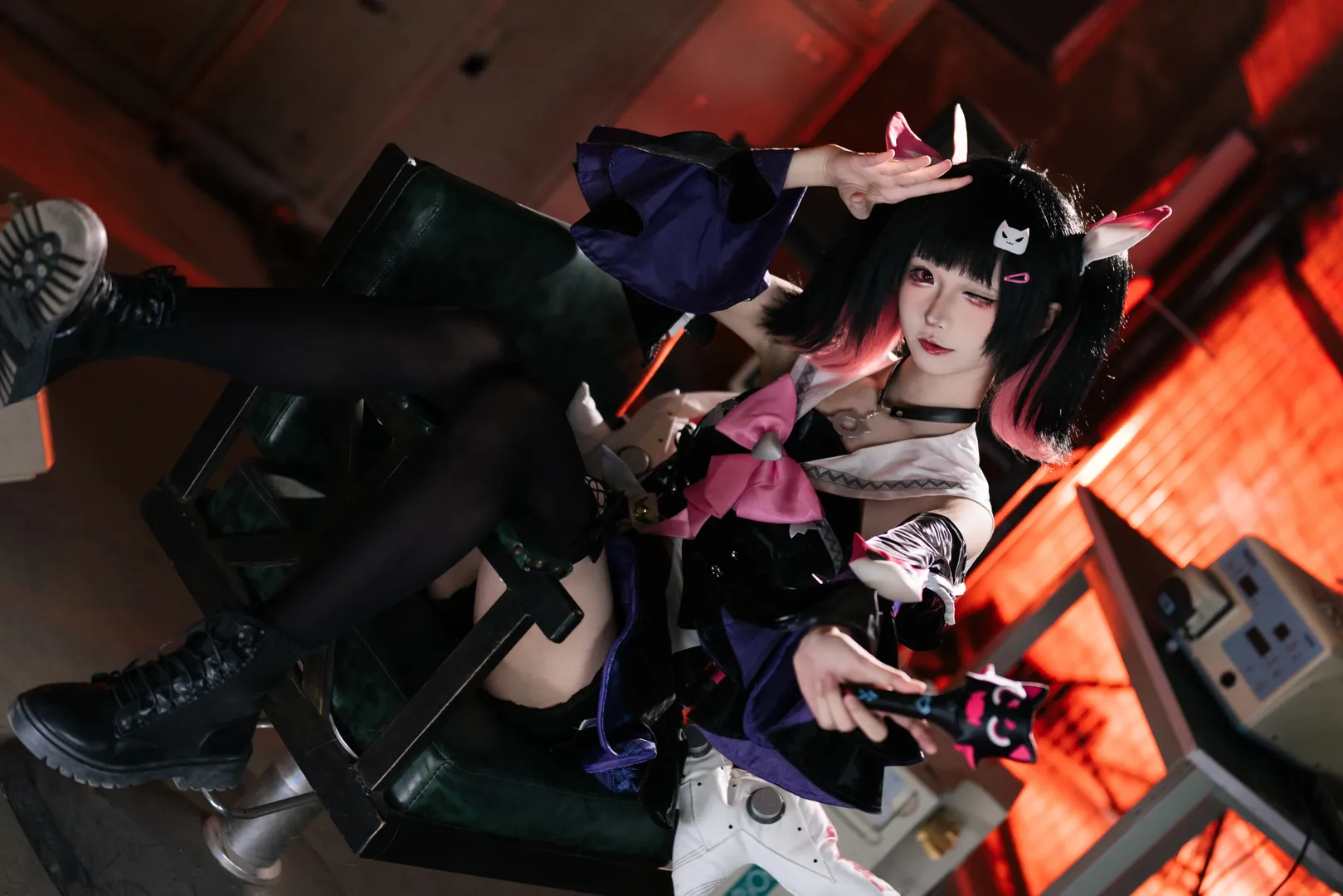 ゼンレスゾーンゼロ, コスプレ, 二次元撮影, ポートレート, 南宮羽コスプレ - 3枚目