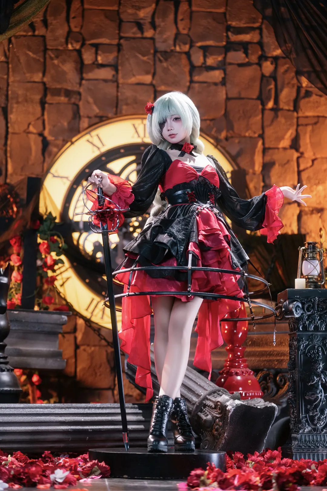 鸣潮, cosplay, 二次元摄影, 哥特风, 弗洛洛cos - 第4张