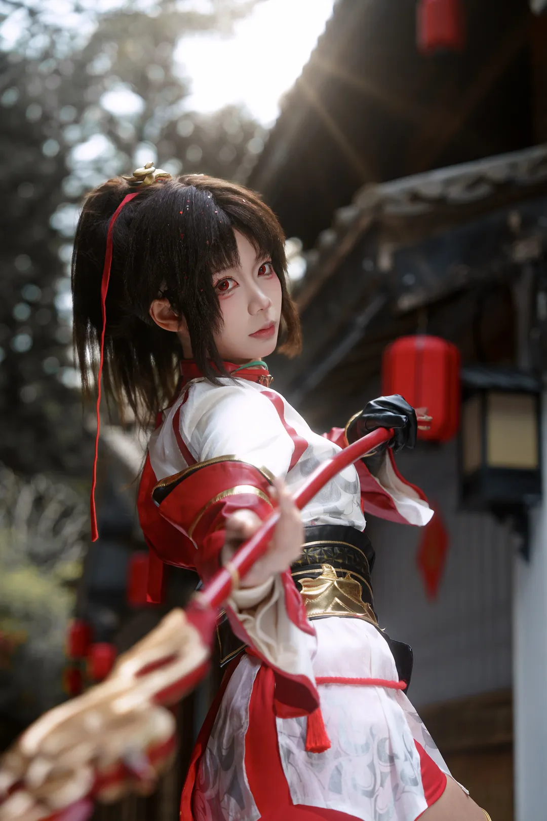 王者荣耀, 二次元cosplay, 外景摄影, 云缨cos, 古风女侠 - 第1张