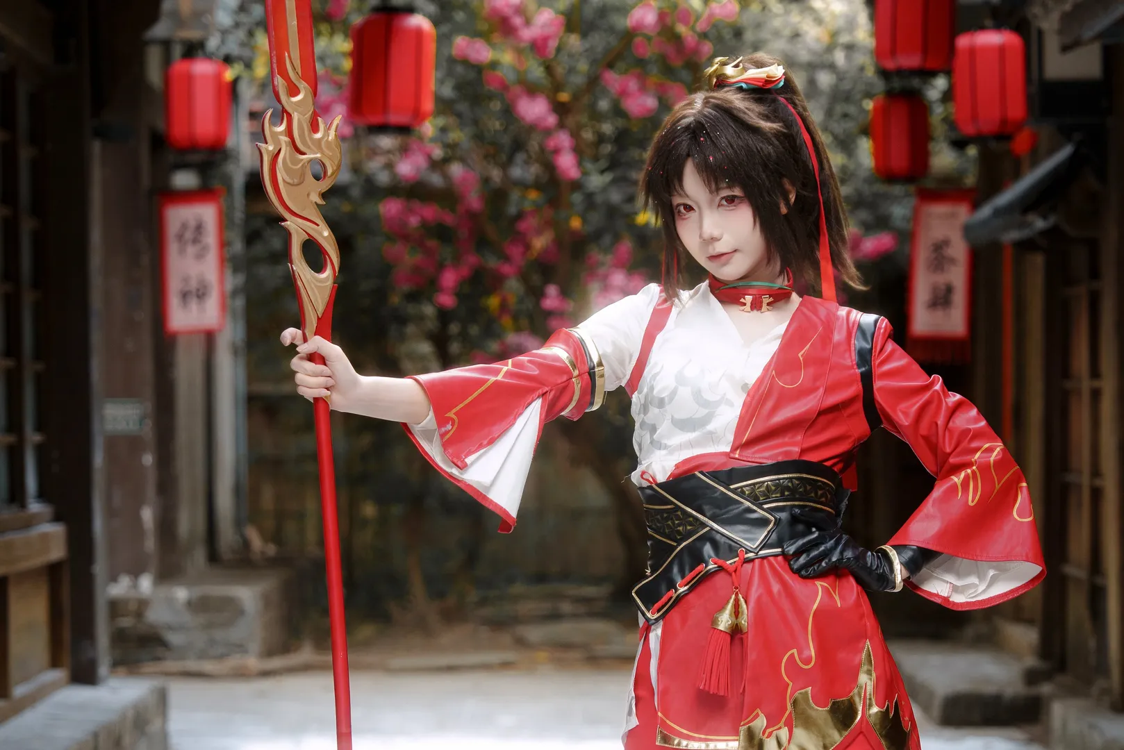 王者荣耀, 二次元cosplay, 外景摄影, 云缨cos, 古风女侠 - 第3张