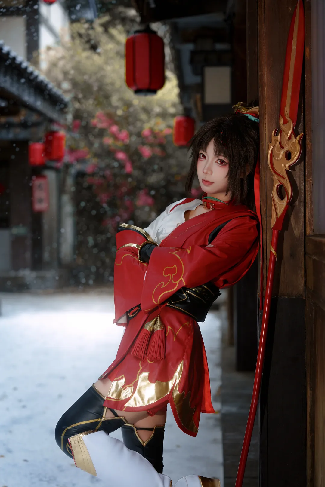 Honor of Kings, Anime cosplay, Outdoor photography, Yun Ying cosplay, Ancient style heroine