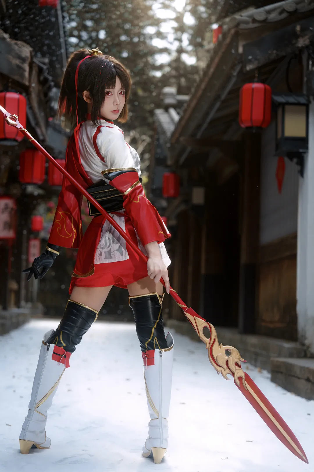 王者荣耀, 二次元cosplay, 外景摄影, 云缨cos, 古风女侠 - 第7张