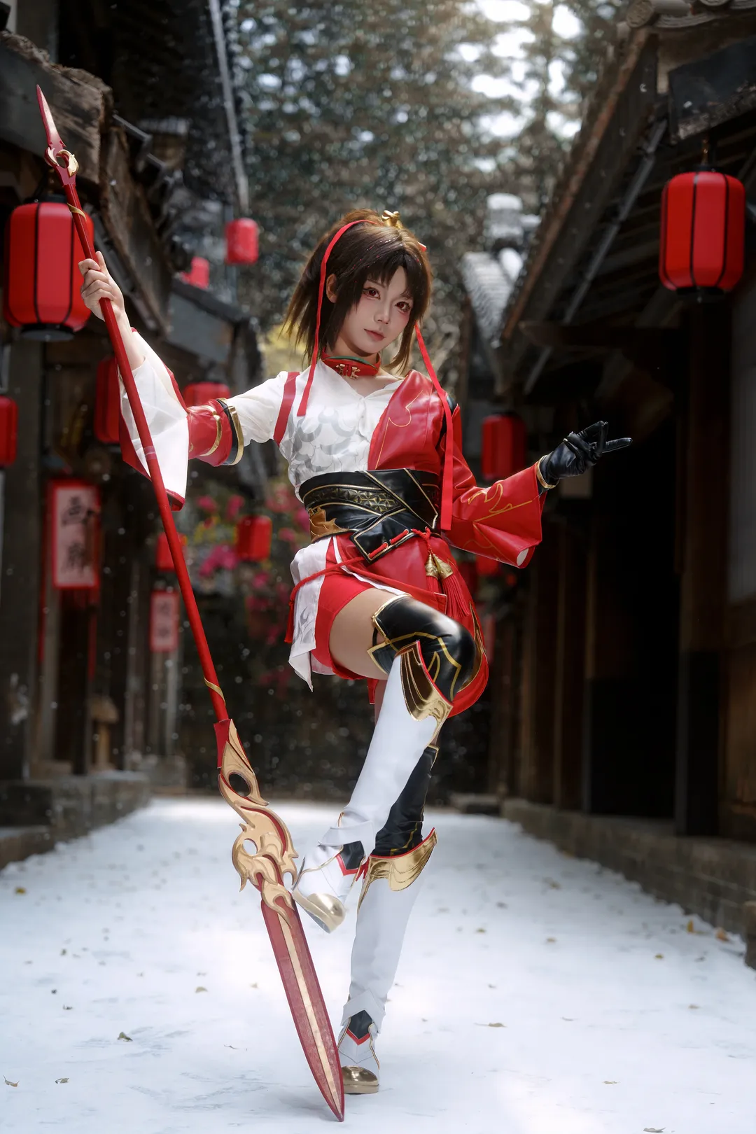 王者荣耀, 二次元cosplay, 外景摄影, 云缨cos, 古风女侠 - 第8张
