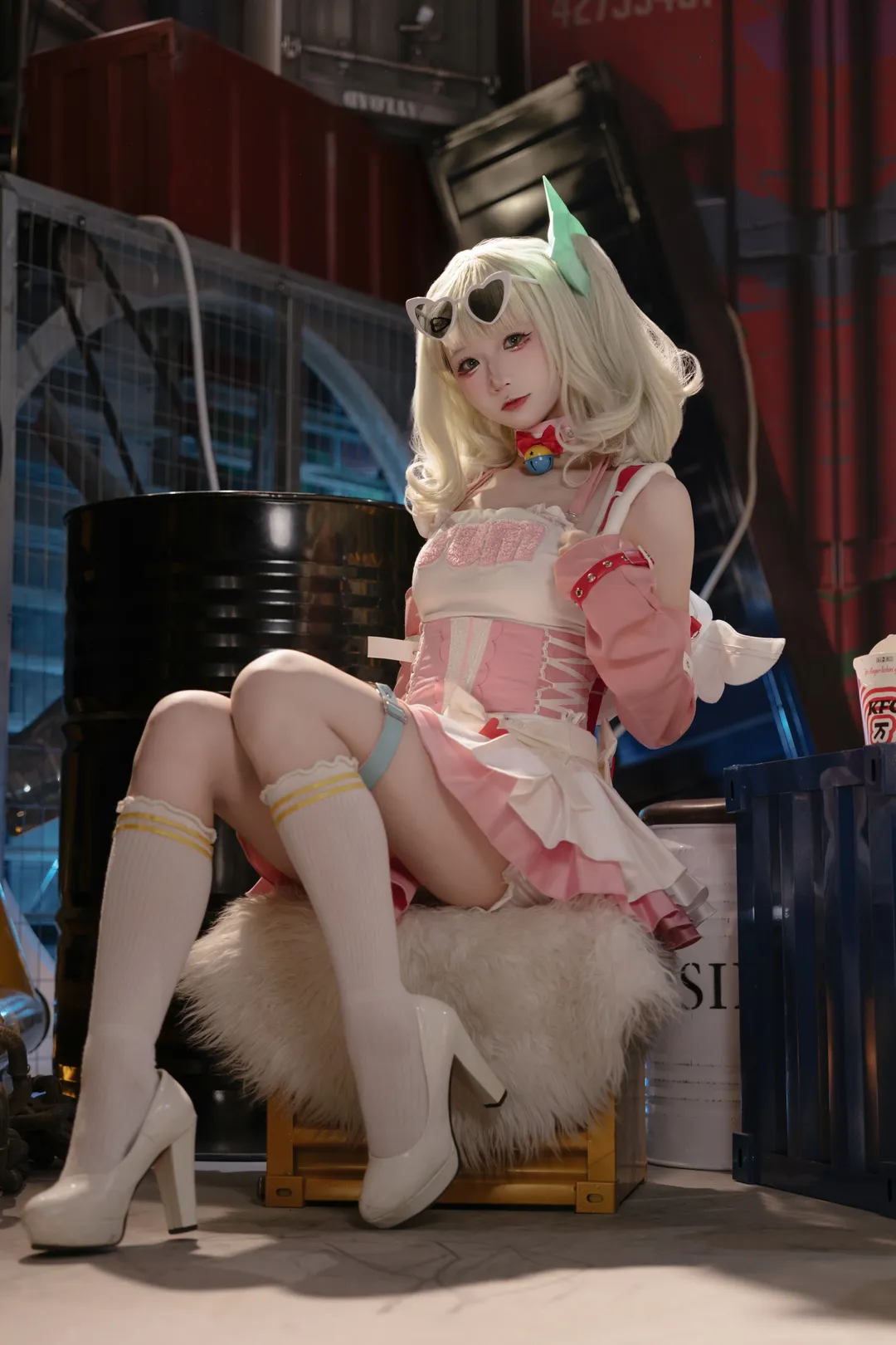 ゼンレスゾーンゼロ, 二次元, 千夏 コスプレ, コスプレ撮影, ケンタッキー
