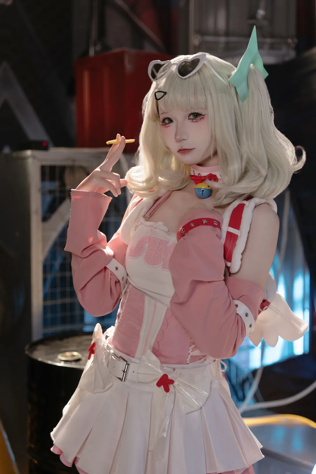 绝区零, cosplay, 千夏cos, 白丝穿搭, KFC联动 - 第1张