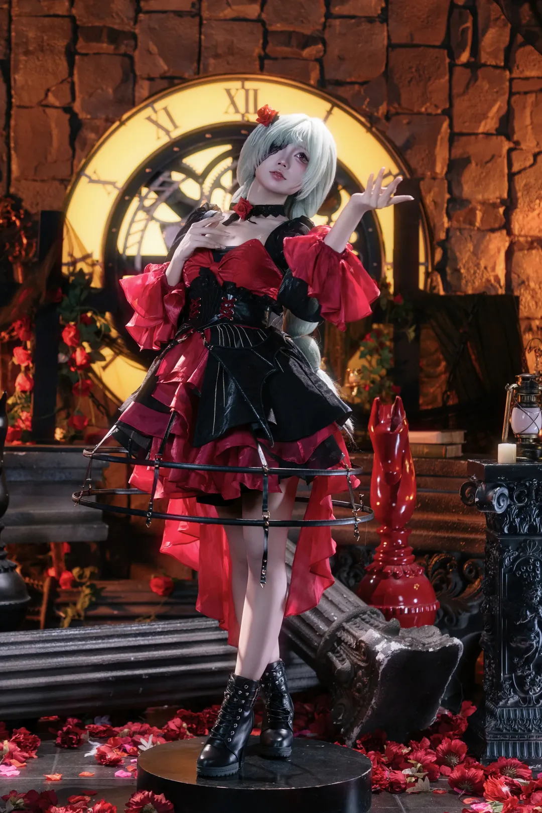 鸣潮, 二次元, 弗洛洛cos, cosplay摄影, 哥特风cos - 第3张