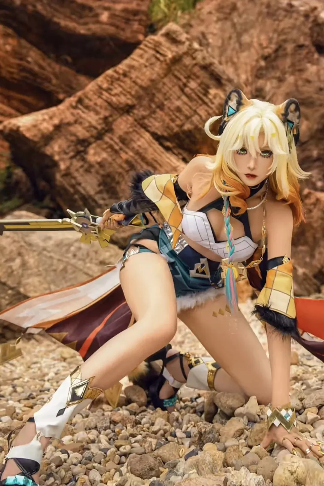 二次元, 原神, cosplay, 户外摄影, 希诺宁cos - 第1张