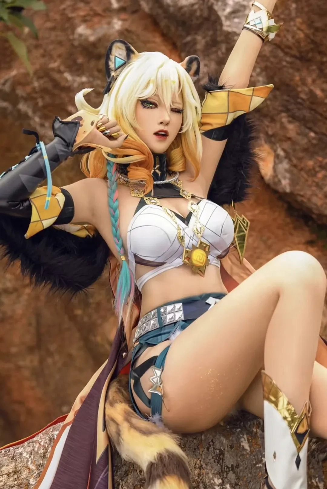 二次元, 原神, cosplay, 户外摄影, 希诺宁cos - 第2张