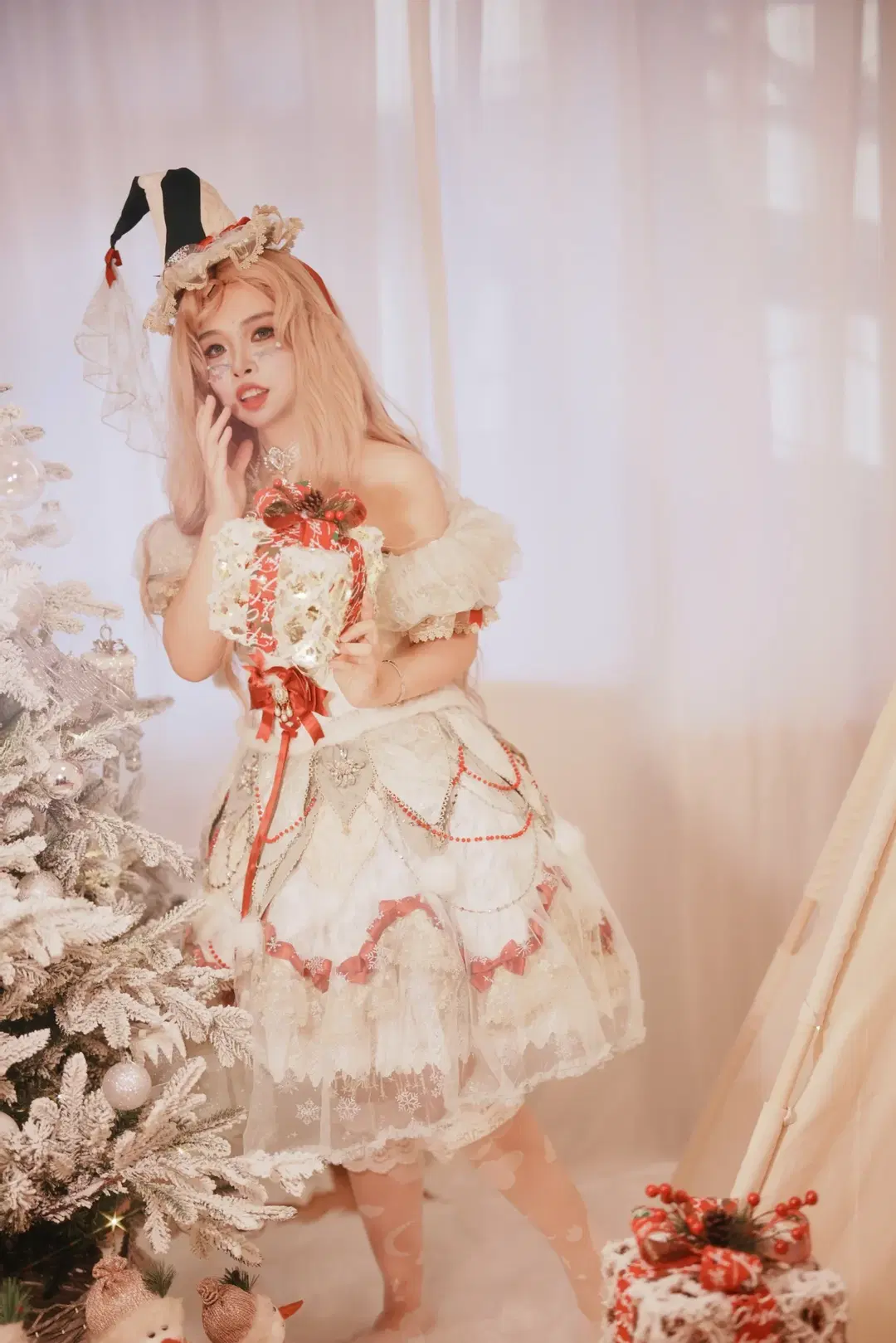 【クリスマスツリーの妖精 コスプレ】求めていた冬の雰囲気を表現できた写真記録 - 程阿尧 - 6枚目