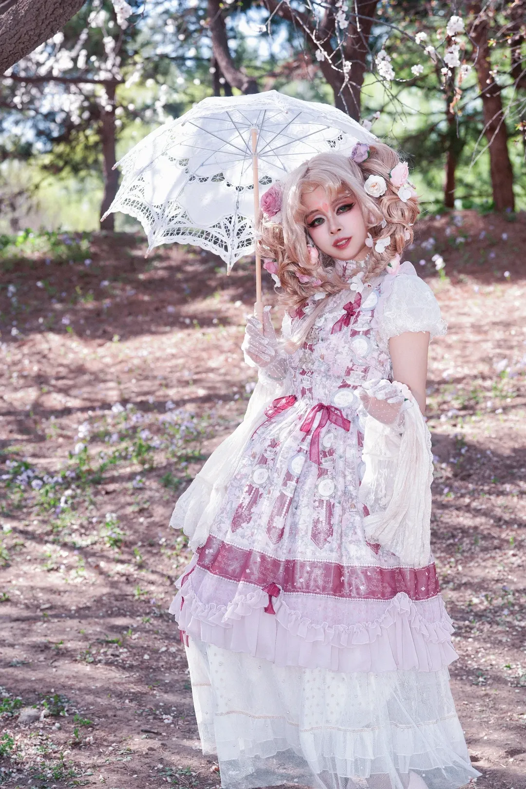 Lolita, 魔卡少女樱, 花库洛牌cos, 奥森北园, 踏春