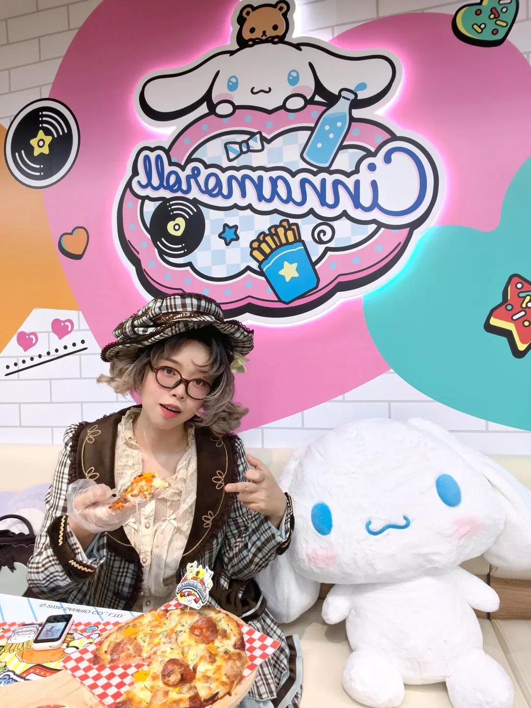 [Cinnamoroll cosplay] Afternoon Tea in Casual Lolita at the Sanrio Themed Cafe by 程阿尧 - Image 4