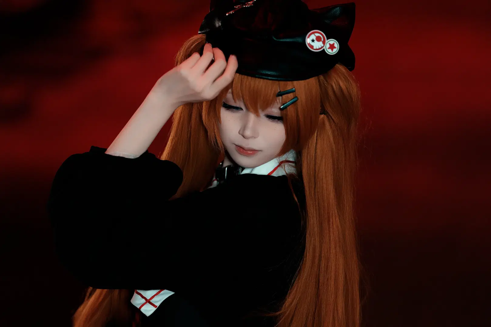 【明日香cos】新世紀福音戰士工業廢墟夜景記錄 - Zhu_SAMA - 第11張