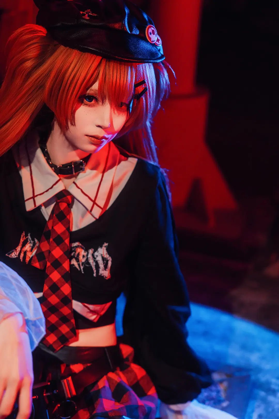 【明日香cos】新世紀福音戰士工業廢墟夜景記錄 - Zhu_SAMA - 第4張