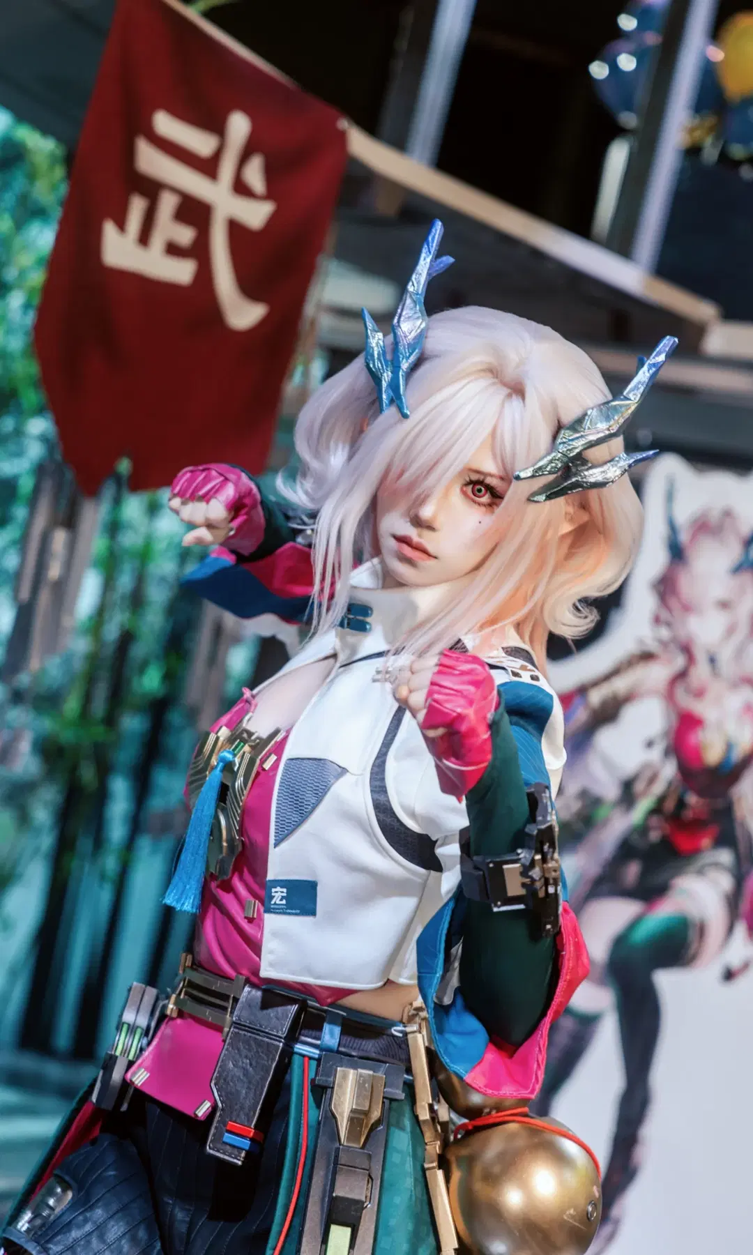 Arknights and Arknights: Endfield Convention Photo Log: Cyberpunk Armor and Martial Combat Coordinates by Zhu_SAMA - Image 2
